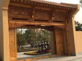 涼亭古建防腐木戶(hù)外園林景觀工程